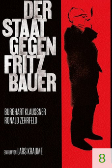 Poster for The People vs. Fritz Bauer with a rating of 8.