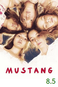 Poster for Mustang with an average rating of 8.5.