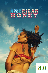 Poster van American Honey met een gemiddelde beoordeling van 8.