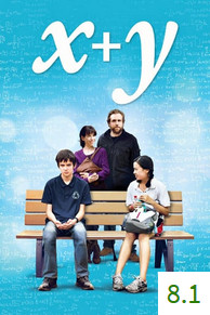 Poster for X+Y with an average rating of 8.1.