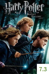 Poster van Harry Potter and the Deathly Hallows Part 1 met een gemiddelde beoordeling van 7.3.