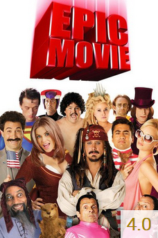 Poster van Epic Movie met een gemiddelde beoordeling van 4.0.