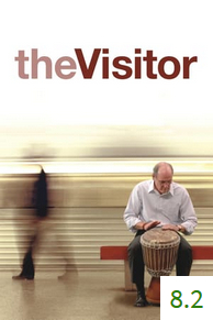 Poster for The Visitor with an average rating of 7.4.