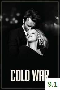 Poster for Cold War with an average rating of 8.8.